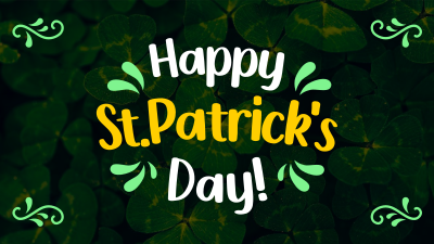 Happy St. Patrick's Day Facebook event cover Image Preview