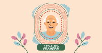 Greeting Grandfather Frame Facebook ad Image Preview