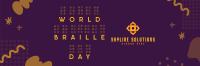 Braille Day Doodle Twitter Header Image Preview