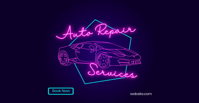 Neon Repairs Facebook ad Image Preview