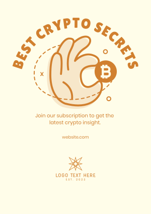 Crypto Insights Poster Image Preview