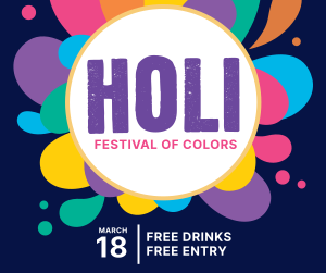 Holi Festival Facebook post