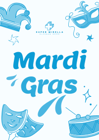 Mardi Gras Poster Image Preview