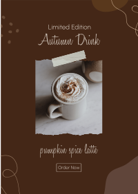 Spice Autumn Drinks Poster Image Preview