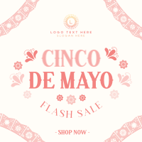 Fiesta Flash Sale Instagram Post Preview