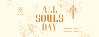 Prayer for Souls' Day Facebook Cover Image Preview