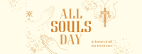 Prayer for Souls' Day Facebook Cover Image Preview