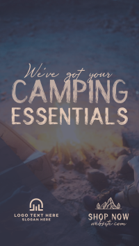 Camping Gear Essentials TikTok Video Preview