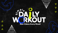 Modern Workout Routine Animation Image Preview