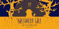 Spooky Trees Sale Twitter Post Image Preview