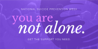 Suicide Prevention Support Group Twitter post Image Preview