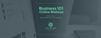 Business 101 Webinar Facebook cover Image Preview
