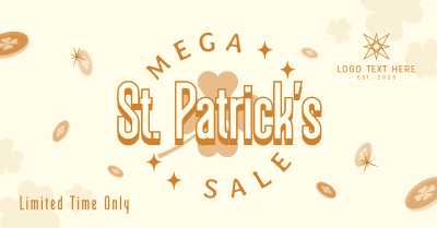 St. Patrick's Mega Sale Facebook ad Image Preview