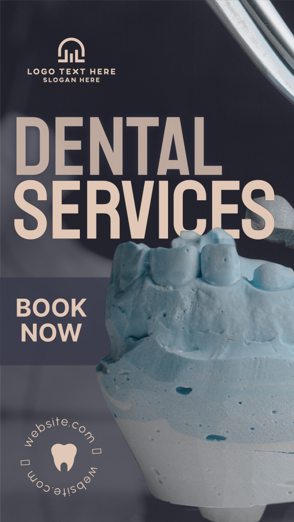 Dental Services Facebook Story Design