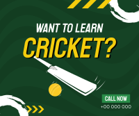 Time to Learn Cricket Facebook post Image Preview