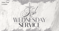 Ash Wednesday Simple Reminder Facebook ad Image Preview