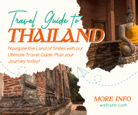 Thailand Travel Guide Facebook Post Design