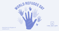 Hand Refugee Facebook ad Image Preview