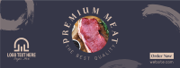 Premium Meat Facebook cover Image Preview