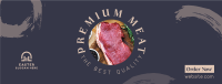 Premium Meat Facebook Cover Image Preview