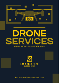 Drone Service Solutions Flyer Image Preview