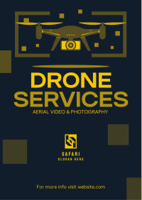 Drone Service Solutions Flyer Image Preview