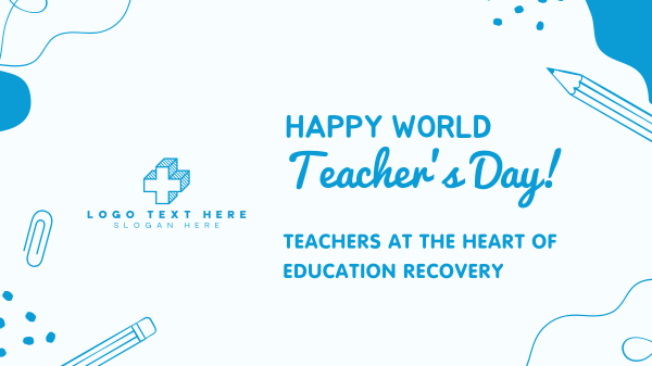 Happy Teacher's Day Facebook Event Cover Design Image Preview