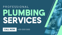 Expert Plumber Service Facebook event cover Image Preview