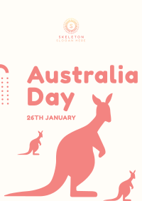 Kangaroo in Australia Poster Image Preview