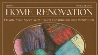 Modern Nostalgia Home Renovation Facebook event cover Image Preview