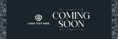 Classy Coming Soon Twitter header (cover) Image Preview
