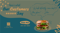 Customer Feedback Food Facebook event cover Image Preview