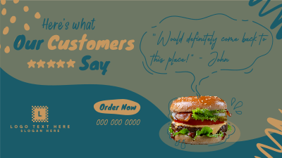 Customer Feedback Food Facebook event cover Image Preview
