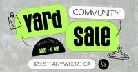 Community Yard Sale Thrift Facebook ad Image Preview