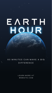 60 Minutes Earth TikTok video Image Preview