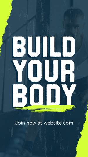 Build Your Body Facebook story Image Preview