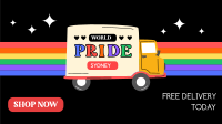 World Pride Sydney Promo Facebook Event Cover Design