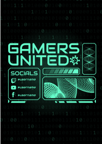 Gamers United Poster Image Preview