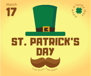 Patrick's Day  Facebook post Image Preview