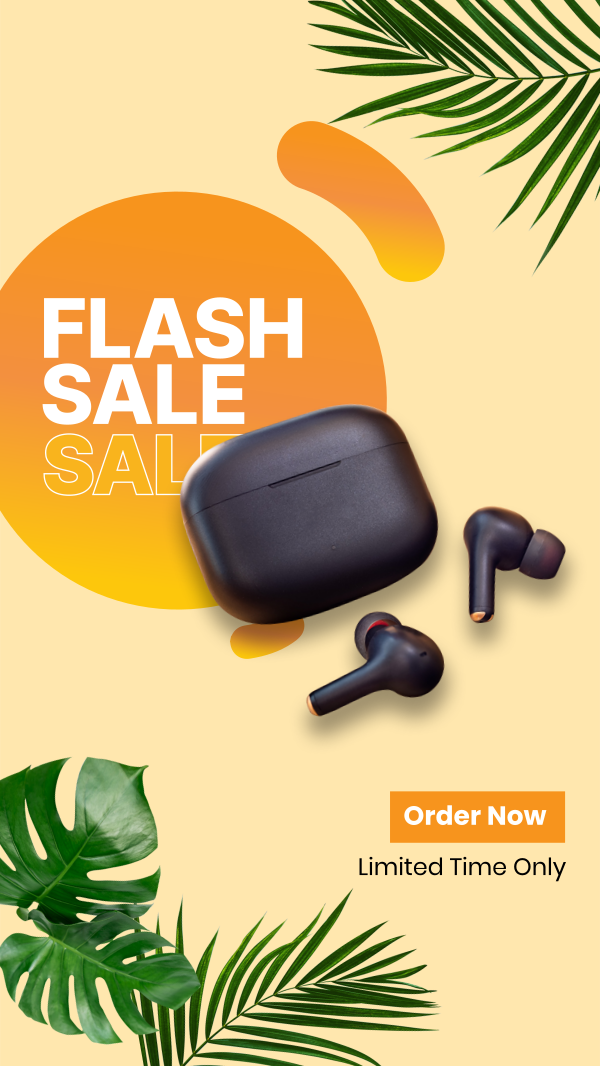 Organic Flash Sale Instagram Story Design Image Preview