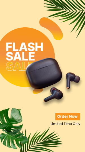 Organic Flash Sale Instagram story Image Preview
