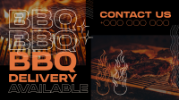 Unique BBQ Delivery Facebook Event Cover Image Preview