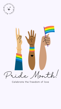 Pride Advocates Instagram story Image Preview