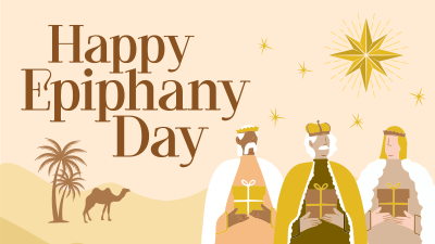 Happy Epiphany Day Facebook event cover Image Preview