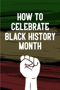 Black History Month Pinterest Pin Image Preview