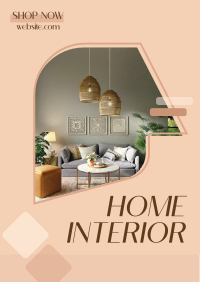 Home Interior Poster Design