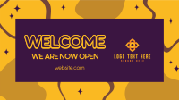 Welcome Now Open Animation Image Preview