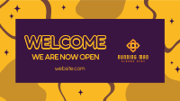 Welcome Now Open Animation Image Preview