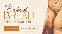 Baked Bread Bakery Video Image Preview