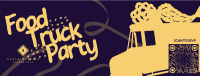 Food Truck Party Facebook cover Image Preview